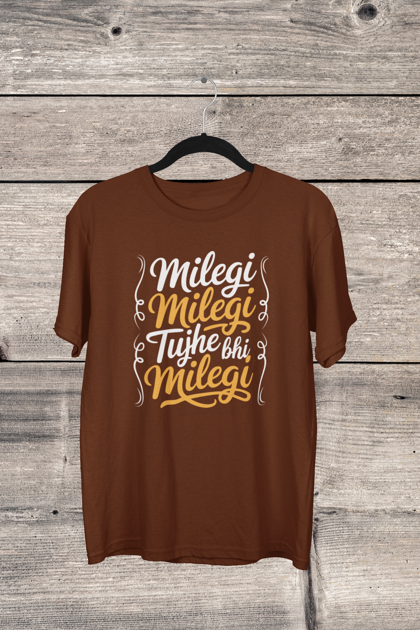 Typography Classic T-Shirt MILEGI M-1