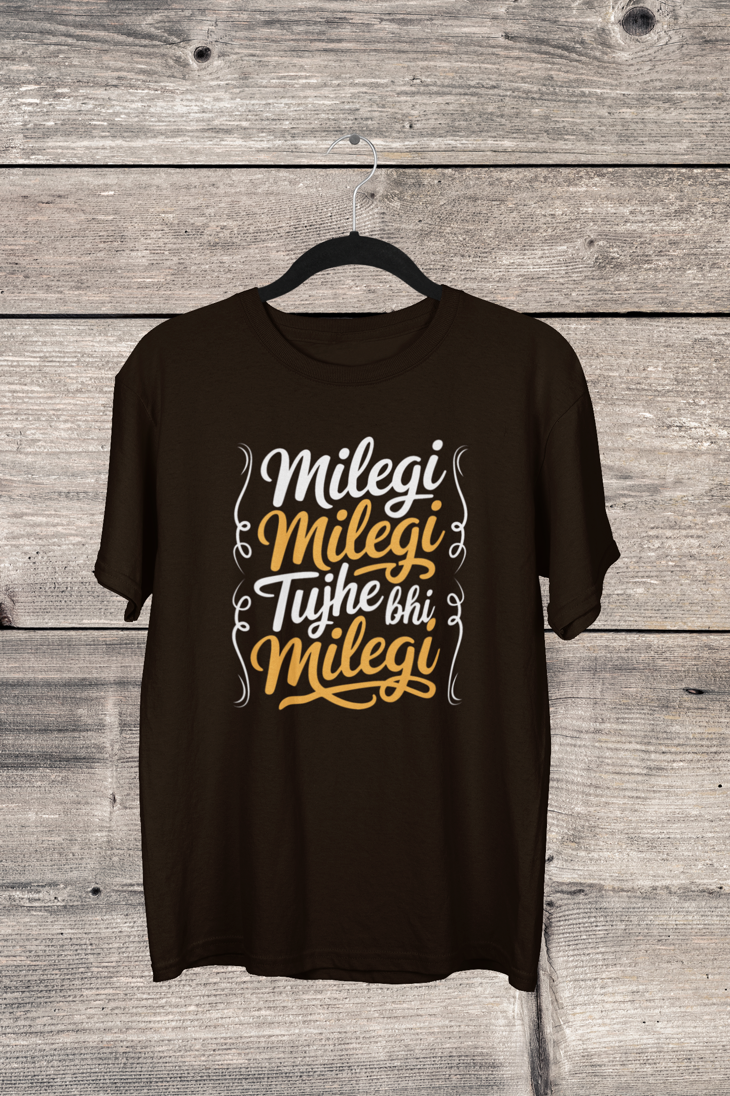 Typography Classic T-Shirt MILEGI M-1