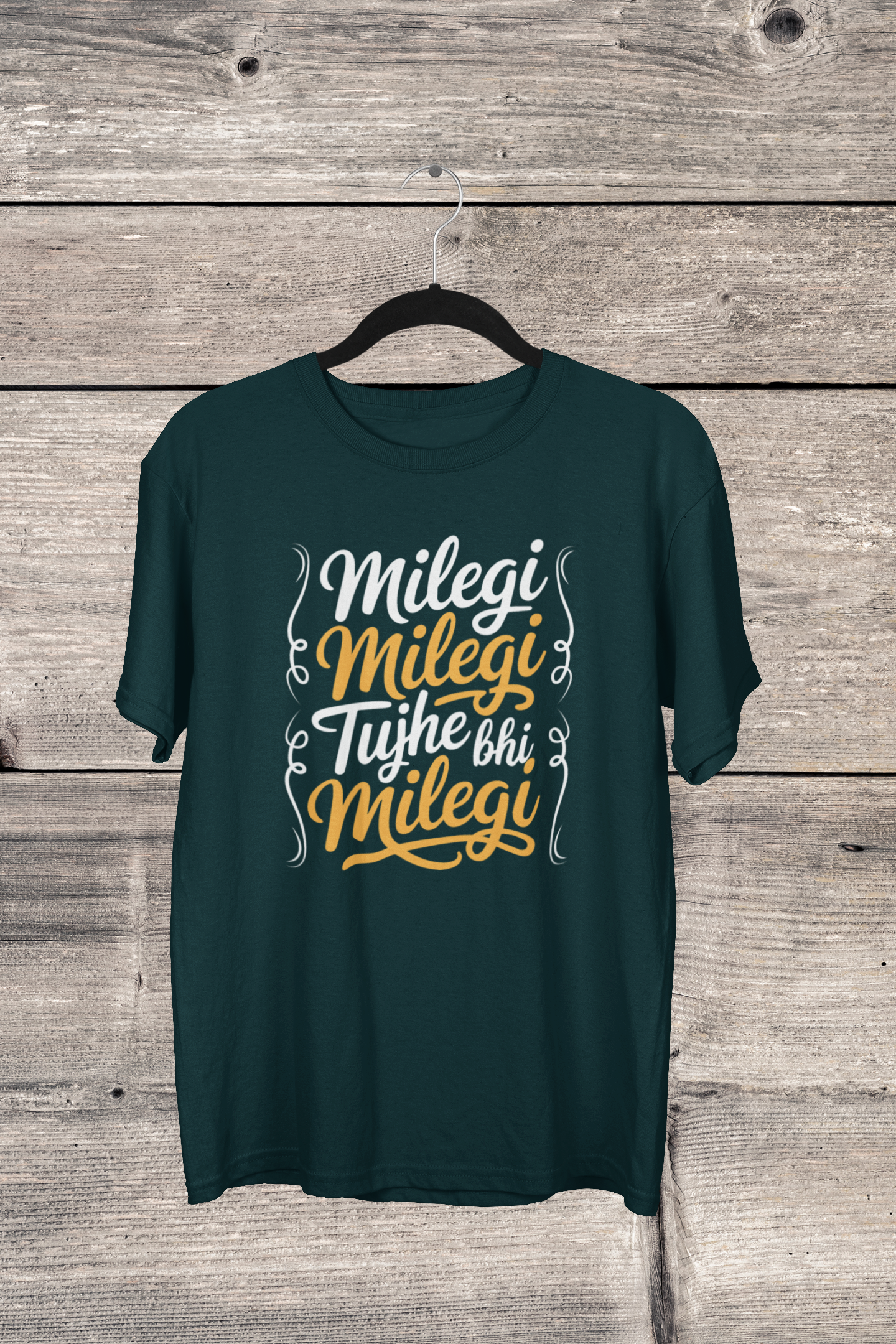 Typography Classic T-Shirt MILEGI M-1