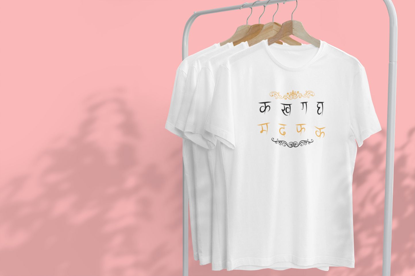 Hindi Typography Classic T-shirt M-2