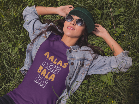 Typography Classic T-Shirt ALAS F-1