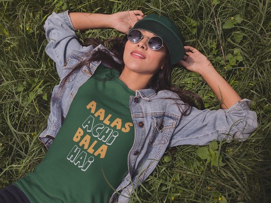 Typography Classic T-Shirt ALAS F-1