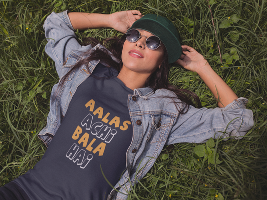 Typography Classic T-Shirt ALAS F-1