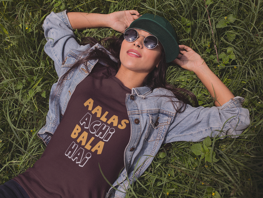 Typography Classic T-Shirt ALAS F-1