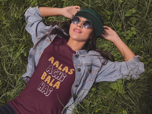 Typography Classic T-Shirt ALAS F-1