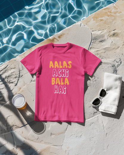 Typography Classic T-Shirt ALAS F-1