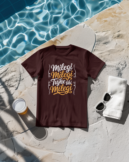 Typography Classic T-Shirt MILEGI M-1